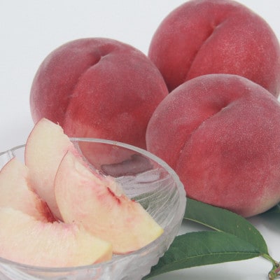 山梨市産　白桃と黄金桃の食べ比べセット　約2kg(5～8玉)