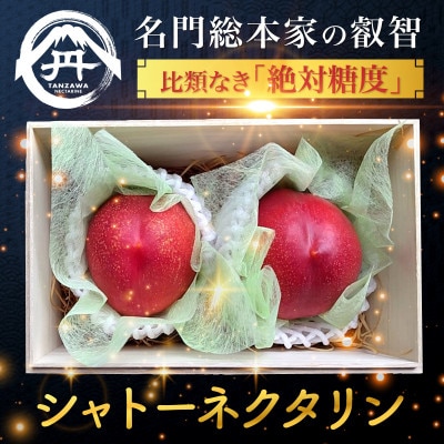 【周りに差をつける贈り物】最高糖度25度比類なき絶対糖度シャトーネクタリン2025年8月下旬より発送