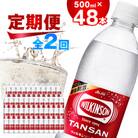 【毎月定期便】【2か月お届け】ウィルキンソン タンサン 500ml【24本入】2箱 アサヒ飲料全2回