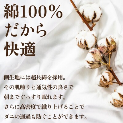 【抗菌・抗ウイルス加工】二枚合わせ羽毛布団(ダブル)綿100% 日本製 防ダニ【甲州羽毛ふとん】