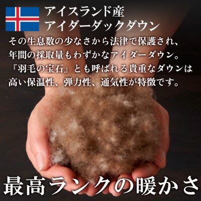 本掛け羽毛布団(シングル・ピンク)二層キルトアイダーダウン95% お任せカバー付【甲州羽毛ふとん】