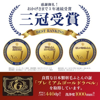 本掛け羽毛布団(シングル)二層式キルトアイダーダウン ジャガード織 お任せカバー付【甲州羽毛ふとん】