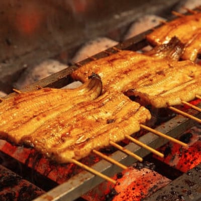 【訳あり】山梨県産富士山脈の地下水うなぎの蒲焼(1尾・約130g以上+100g肝焼きセット)