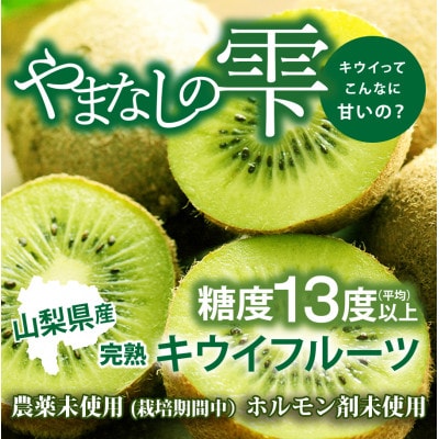【フルーツ王国山梨】が贈る　完熟キウイフルーツ　1パック6個入り×6パックセット