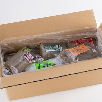昔ながらの製法でつくる牧丘こんにゃくセット　計18袋