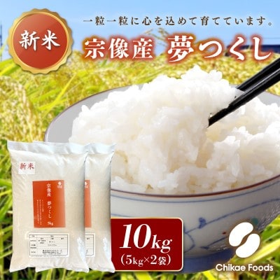 宗像産 夢つくし 10kg(5kg×2)【ちかえフーズ】_HA1808