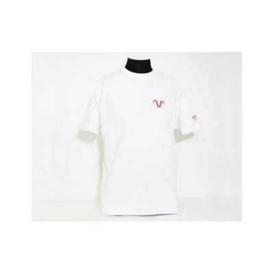 エリース豊島 ロゴプリントTシャツ・ホワイト 【XL】[54167458]