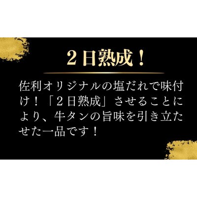 熟成厚切り牛タン 250g 塩味
