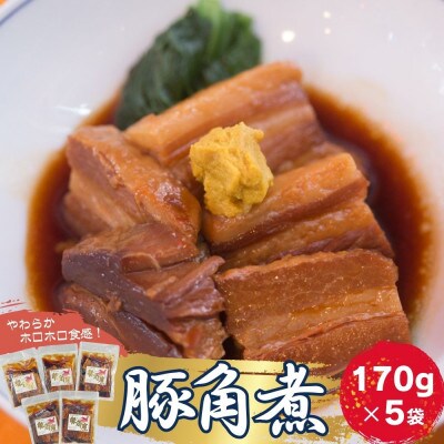 豚角煮5袋セット (170g×5袋)