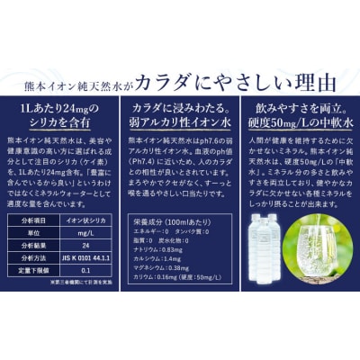 熊本イオン純天然水 ラベルレス 500ml×90本 《1-3日以内に出荷予定(土日祝除く)》 