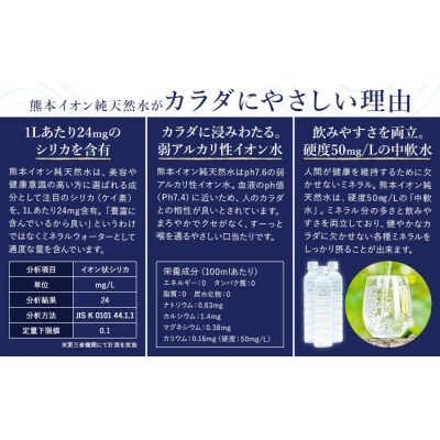 熊本イオン純天然水 ラベルレス 2L×20本 《1-3日以内に出荷予定(土日祝除く)》
