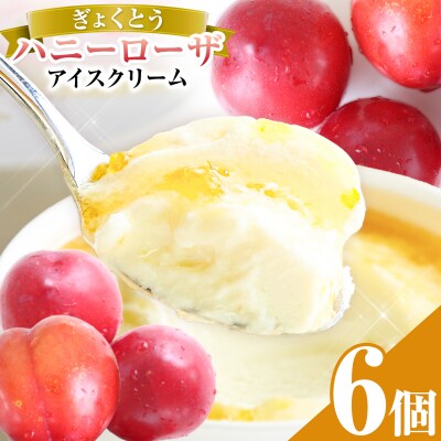 ハニーローザアイスクリーム 120ml 6個  玉東町 《60日以内に出荷予定(土日祝除く)》