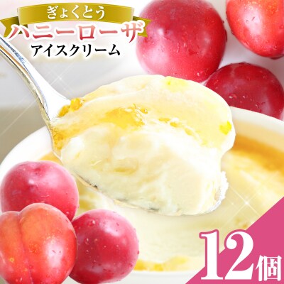 ハニーローザアイスクリーム 120ml 12個  玉東町 《60日以内に出荷予定(土日祝除く)》
