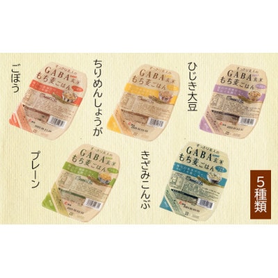 GABA玄米もち麦ごはん5種セット(10パック)