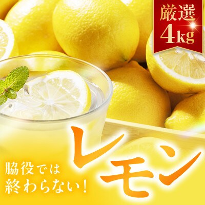 【香り、深まる。】極の完熟レモン　4kg