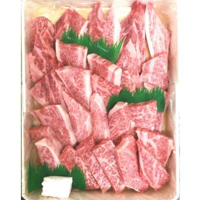 愛媛県産黒毛和牛　いしづち牛リブロース焼肉用　450g