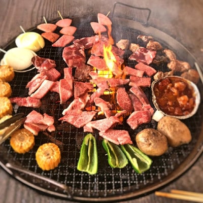 愛媛県産黒毛和牛　いしづち牛リブロース焼肉用　450g