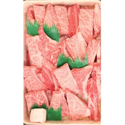 愛媛県産黒毛和牛　いしづち牛肩ロース焼肉用　1kg