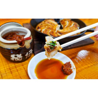 「ギョーザ中華そば専門店」の餃子!ねぎ餃子・きゃべつ餃子 50個入り 辛味噌付き　G-161