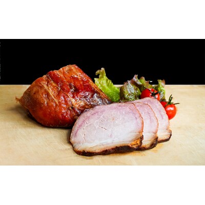 秘伝のタレに1週間漬け込んだ「国産豚ロースの炭火焼豚(800g)」特製タレ付き　H-108