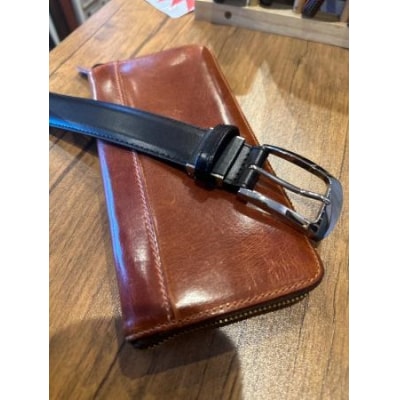 張り合わせベルト30mm　Leather BELT125　H-213