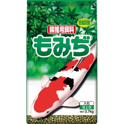 【錦鯉用飼料】もみぢ大粒　3.7kg×4袋　F-68