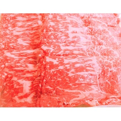 黒毛和牛 近江牛 【特上霜降】 モモ すきやき用 500g 冷蔵 MS43