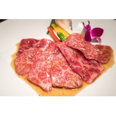 冷凍配送 実生庵の黒毛和牛近江牛【上霜】モモ BBQ焼肉用 500g #477