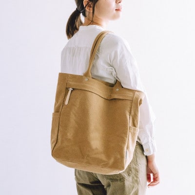 TALL TOTE / CAMEL