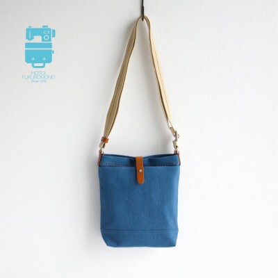 CANVAS SHOULDER S / RAIN BLUE