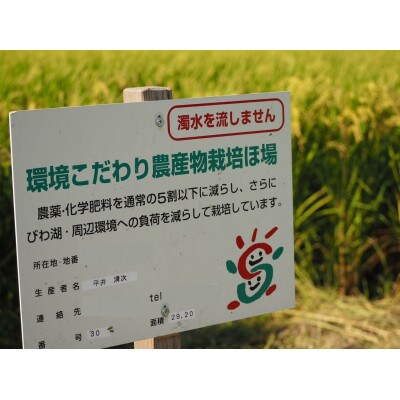 【令和5年産】　ファームひらいの環境こだわり米みずかがみ　白米10kg