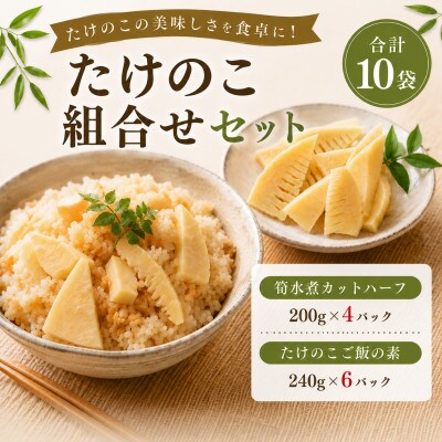 たけのこ組合せセット (合計10袋)