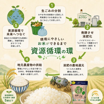 環境にやさしいおいしいお米 つやおとめ 計8kg(2kg×4袋)(みやま市)