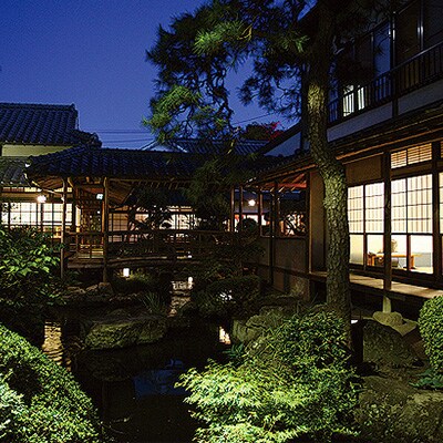 食事券 福岡 冬のジビエ 料亭 さとう別荘 天然鴨 フルコース 2名様[No5354-0101]