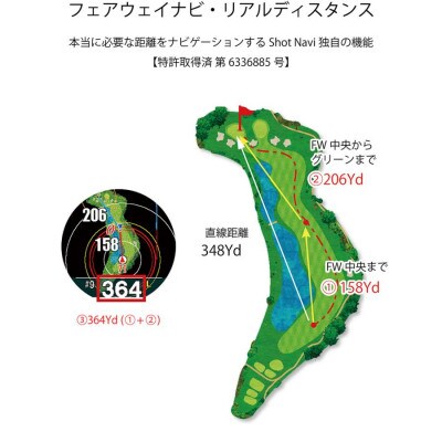 【アウトレット品】Shot Navi INFINITY Touch《ホワイト》