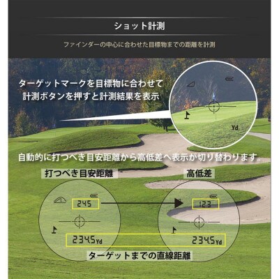 【アウトレット品】Shot Navi Laser Sniper X1 Fit2 1000《ホワイト》