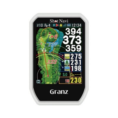 【アウトレット品】Shot Navi Granz(ショットナビ グランツ)《ホワイト》