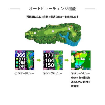 【アウトレット品】ショットナビ AIR EX(Shot Navi AIR EX)《ホワイト》