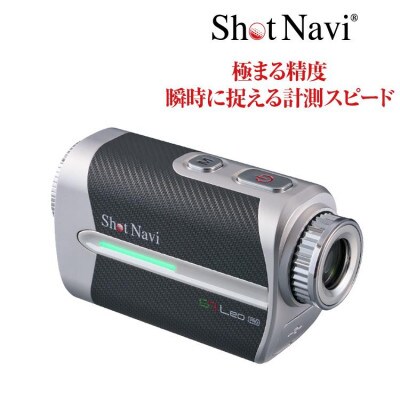 Shot Navi Voice Laser GR Leo PRO カーボングレー 　ゴルフ 距離計