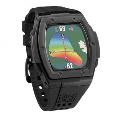 Shot Navi Crest II ブラック　【ショットナビ】 ゴルフ 距離計 GPS ウォッチ