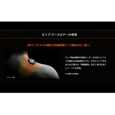 ピップ 家庭用永久磁石磁気治療器 PIP Z:SPINNER 【ピップ ジースピナー】 2個入り
