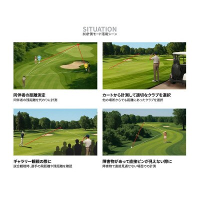 Shot Navi nano GR+ ブラック　【ショットナビ】 ゴルフ レーザー 距離計 日本製