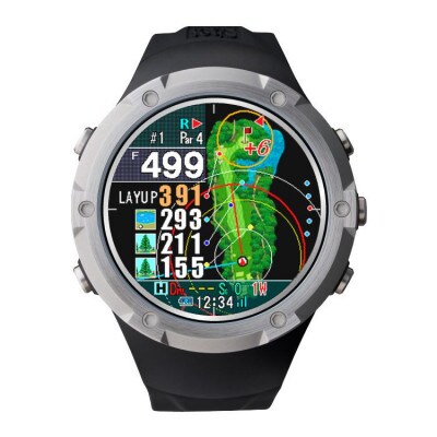 Shot Navi Evolve α ブラック　【ショットナビ】 ゴルフ 距離計 GPS ウォッチ