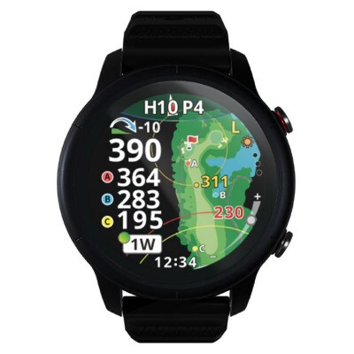 Shot Navi VELLIX V14 ブラック【ショットナビ】ゴルフ 距離計 GPS ウォッチ
