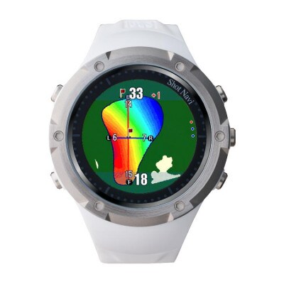 Shot Navi Evolve SE ホワイト　【ショットナビ】ゴルフ 距離計 GPS ウォッチ