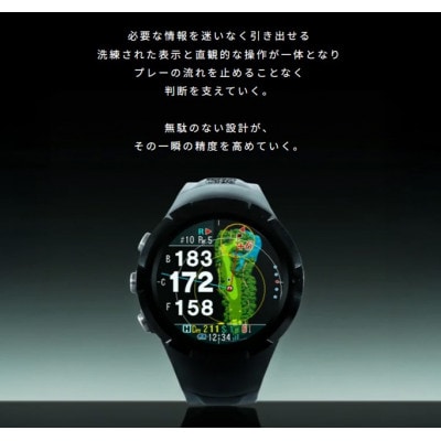 Shot Navi Evolve GII ブラック　【ショットナビ】ゴルフ 距離計 GPS ウォッチ