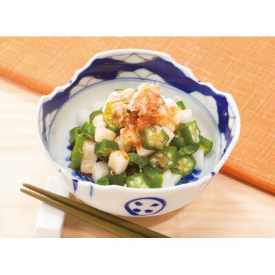 《国産長芋使用》手軽に使える オクラと長芋ミックス 500g