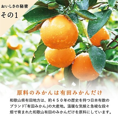 【早和果樹園】おふくろスムージー有田みかん17本入 飲むみかんゼリー