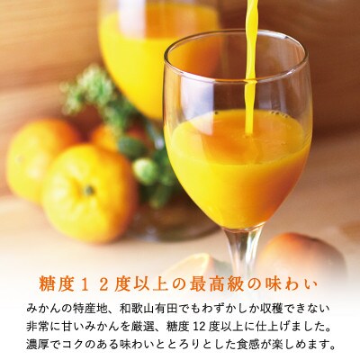 【早和果樹園】味こいしぼり(大瓶)9本入|有田みかん100%ストレートジュース