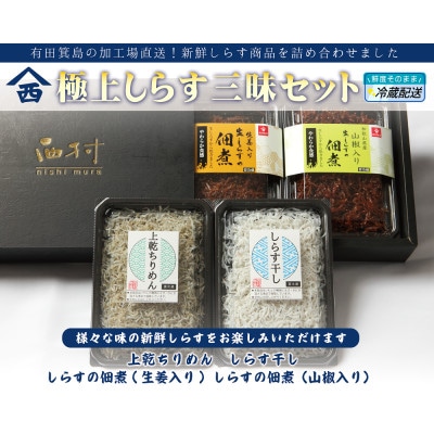 極上しらす三昧セット(4種詰め合わせ)